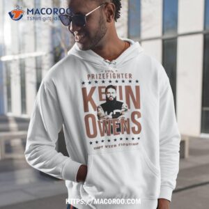 Ripple Junction Heather Gray Kevin Owens Just Keep Fighting T Shirt