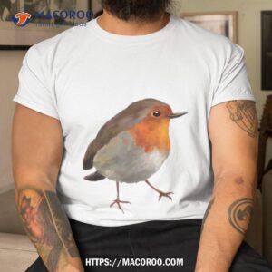 Robin Bird Colored Art Shirt