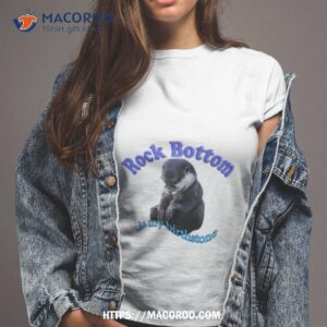 Rock Bottom Is My Birthstone Astrology Shirt