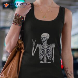 rock on skeleton shirt tank top 4