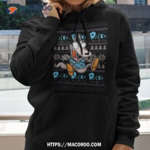 rocko s modern life christmas rocko shirt hoodie