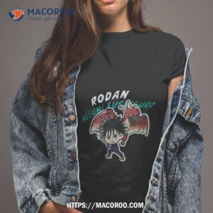 rodan x megumi fushiguro x godzilla x jujutsu kaisen collab t shirt tshirt 2