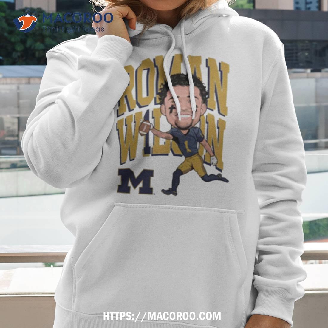 Roman Wilson University Of Michigan Football Caricature Shirt Roman Wilson University Of Michigan Football Caricature Shirt