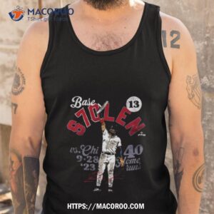 ronald acuna jr atlanta 40 70 club signature t shirt tank top
