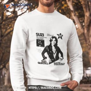 roxy roller suzi quatro shirt sweatshirt