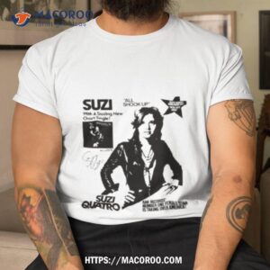 roxy roller suzi quatro shirt tshirt