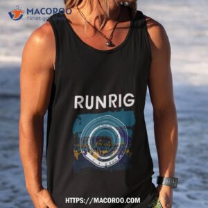 runrig running to the light shirt tank top