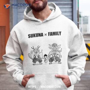 Ryomen Sukuna X Family Funny Jujutsu Kaisen Mahoraga And Ten Shadow Jutsu T Shirt 1 ryomen sukuna x family funny jujutsu kaisen mahoraga and ten shadow jutsu t shirt hoodie