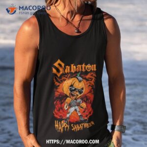 sabaton pumpkin happy sabatween 2023 shirt tank top