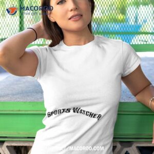 sabrina carpenter wearing sports watcher shirt tshirt 1