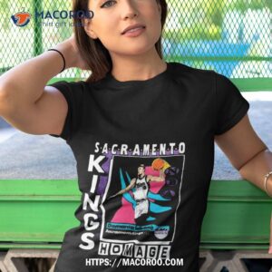 Sacramento Kings Trading Card Domantas Sabonis Shirt