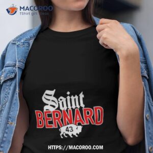 saint bernard 43 shirt tshirt