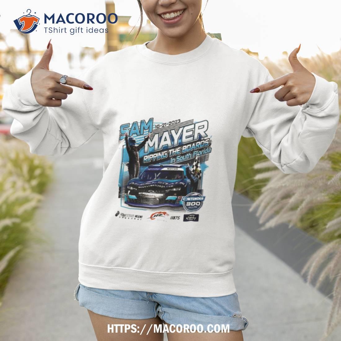 Sam Mayer Ripping The Boards In South Florida Checkered Flag Sports 2023 Contender Boats 300 Race Winner T Shirt Sam Mayer Ripping The Boards In South Florida Checkered Flag Sports 2023 Contender Boats 300 Race Winner T Shirt