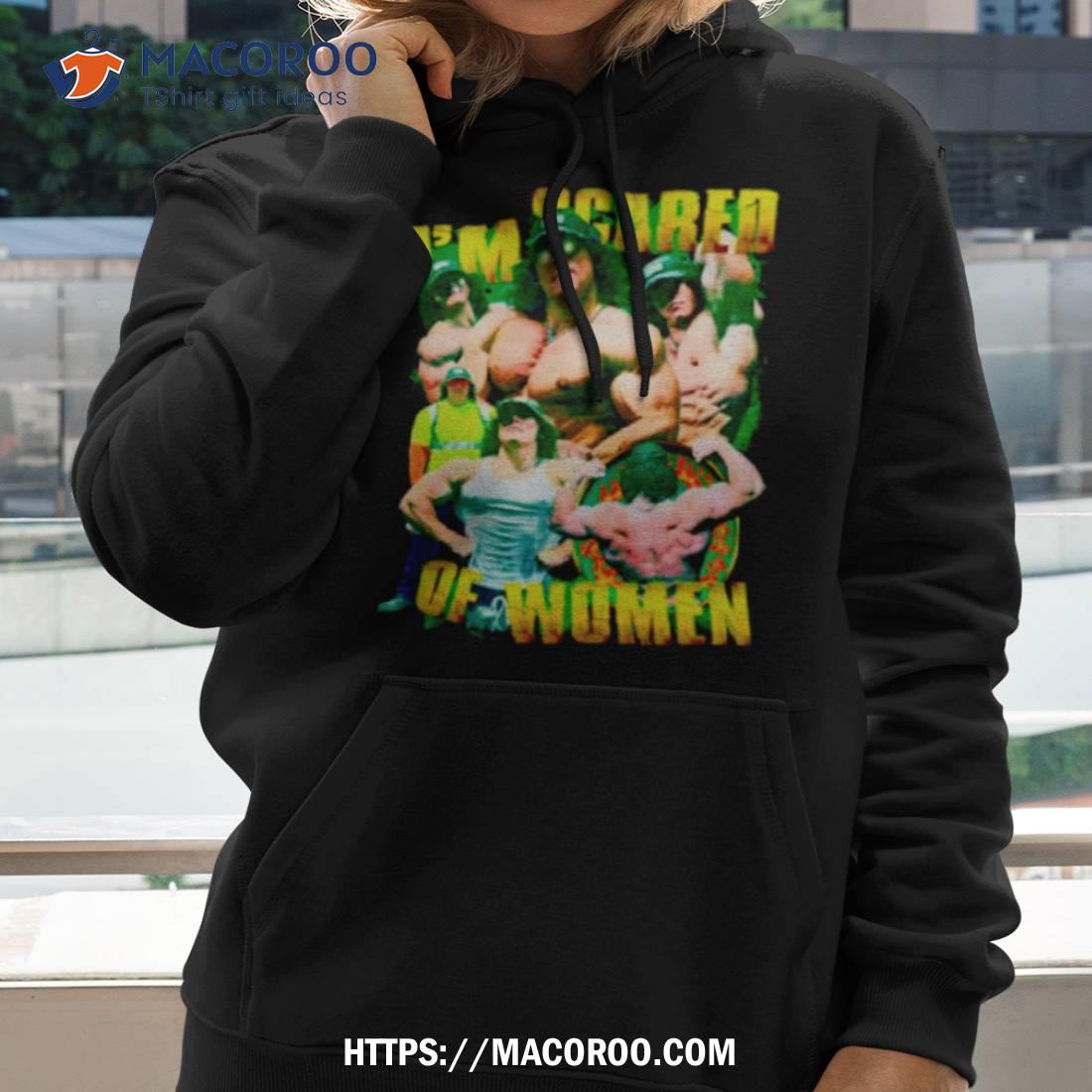 Sam Sulek I’m Scared Of Women Shirt Sam Sulek I’m Scared Of Women Shirt