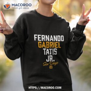 San Diego Padres Fernando Gabriel Tatis Jr. T Shirt 2 san diego padres fernando gabriel tatis jr t shirt sweatshirt 2