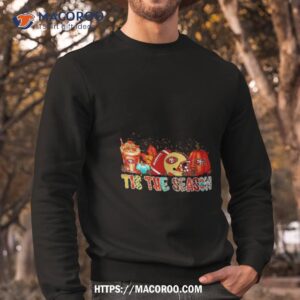 san francisco 49ers tis the season halloween shirt sweatshirt