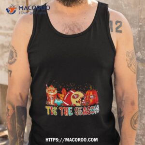san francisco 49ers tis the season halloween shirt tank top