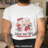 Santa Boxing Biden Not This Christmas Shirt