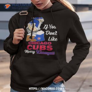 santa butt if you don t like chicago cubs merry kissmyass christmas shirt hoodie 3