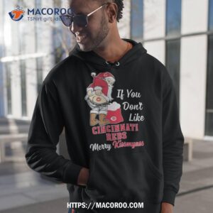 Santa Butt If You Don’t Like Cincinnati Red Merry Kissmyass Christmas Shirt