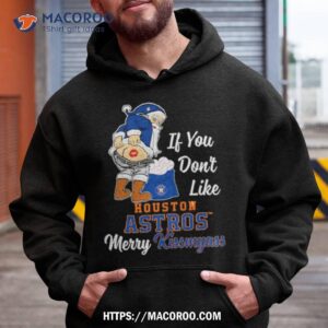 Santa Butt If You Don’t Like Houston Astros Merry Kissmyass Christmas Shirt