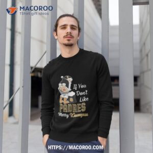 Santa Butt If You Don’t Like San Diego Padres Merry Kissmyass Christmas Shirt 2 santa butt if you don t like san diego padres merry kissmyass christmas shirt sweatshirt 1