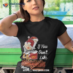 santa butt if you don t like washington commanders merry kissmyass christmas shirt tshirt 1