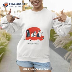 Santa Car Shirt 2 santa car shirt sweatshirt