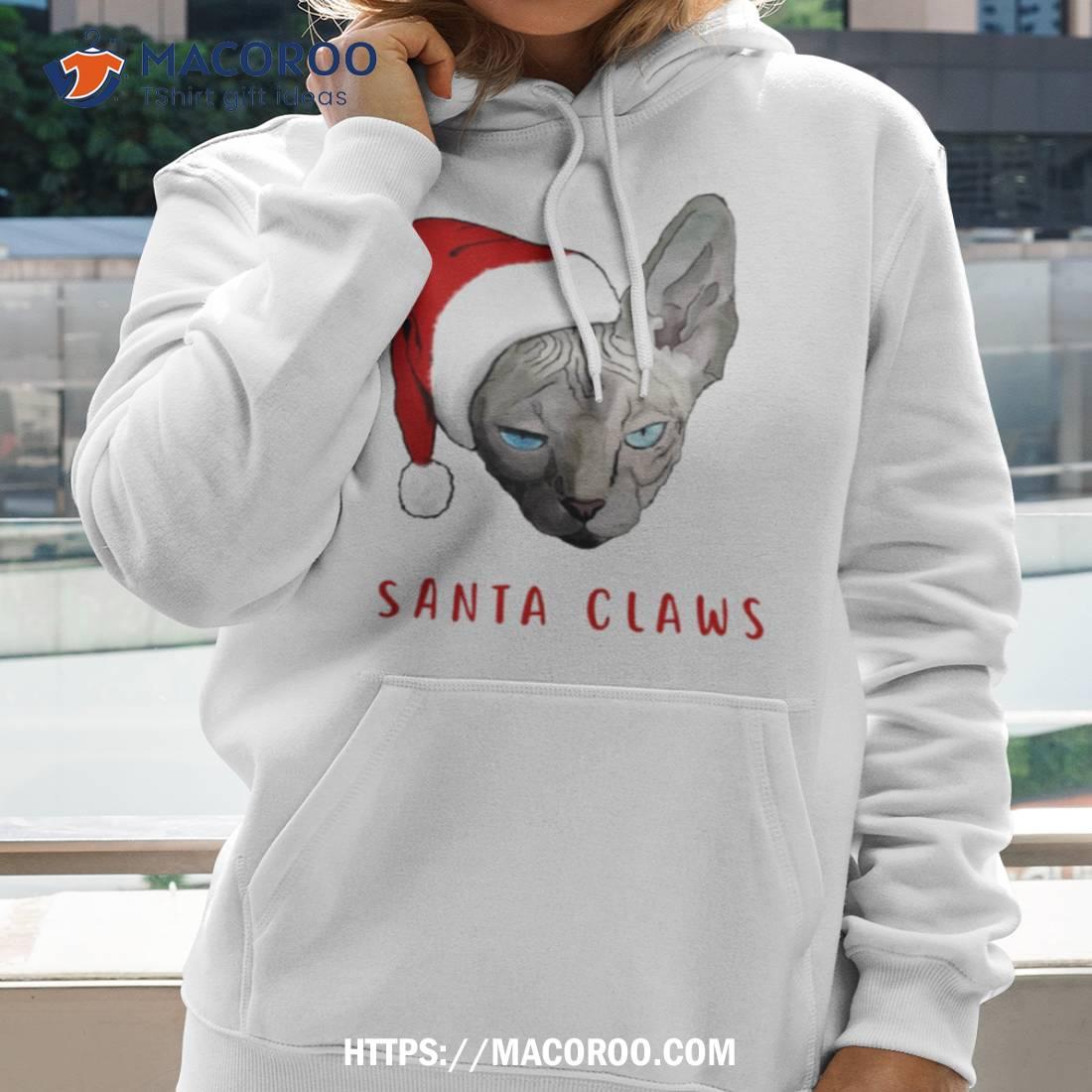 Santa Cat Christmas Shirt Santa Cat Christmas Shirt