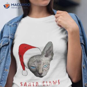 Santa Cat Christmas Shirt