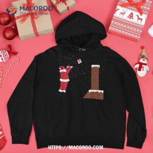 santa claus basketball t shirt hoodie