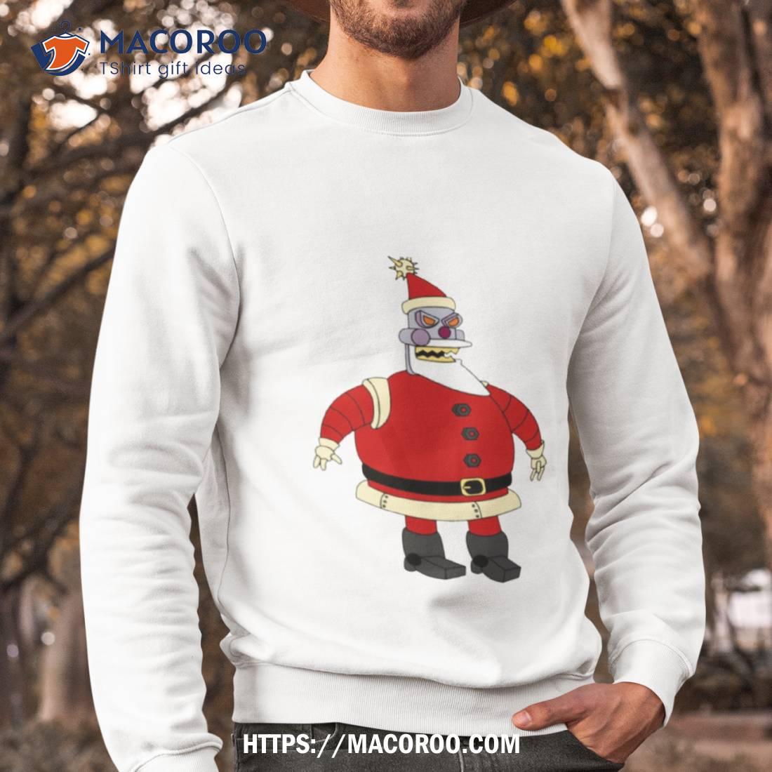 Santa Claus Bot Christmas Shirt Santa Claus Bot Christmas Shirt