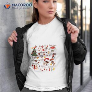 Santa Claus Christmas Tree Groovy Retro Vintage Shirt