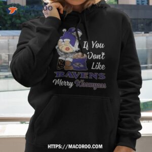 Santa Claus If You Don’t Like Baltimore Ravens Merry Kissmyass 2023 Shirt