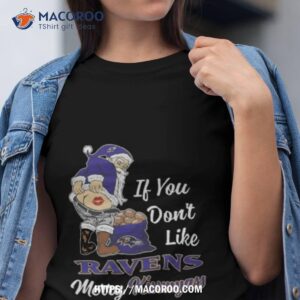 Santa Claus If You Don’t Like Baltimore Ravens Merry Kissmyass 2023 Shirt