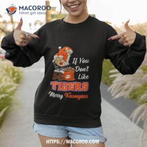 Santa Claus If You Don’t Like Clemson Tigers Merry Kissmyass 2023 Shirt 2 santa claus if you don t like clemson tigers merry kissmyass 2023 shirt sweatshirt