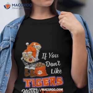Santa Claus If You Don’t Like Clemson Tigers Merry Kissmyass 2023 Shirt