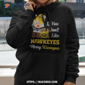 santa claus if you don t like iowa hawkeyes merry kissmyass 2023 shirt hoodie 2