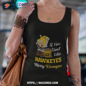 Santa Claus If You Don’t Like Iowa Hawkeyes Merry Kissmyass 2023 Shirt
