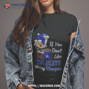 Santa Claus If You Don’t Like Kentucky Wildcats Merry Kissmyass 2023 Shirt