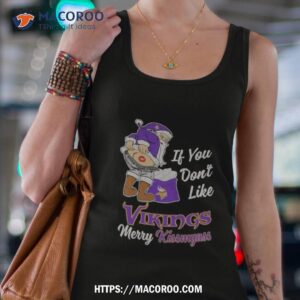 santa claus if you don t like minnesota vikings merry kissmyass t shirt tank top 4