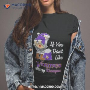 santa claus if you don t like minnesota vikings merry kissmyass t shirt tshirt 2