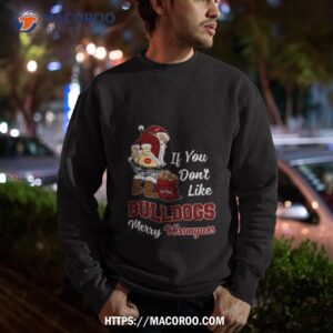 santa claus if you don t like mississippi state bulldogs merry kissmyass 2023 shirt sweatshirt