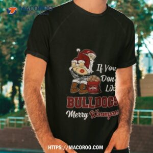 Santa Claus If You Don’t Like Mississippi State Bulldogs Merry Kissmyass 2023 Shirt