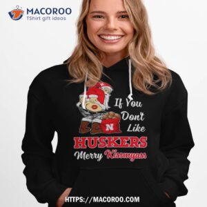 Santa Claus If You Don’t Like Nebraska Cornhuskers Merry Kissmyass 2023 Shirt