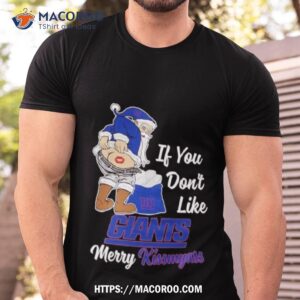 santa claus if you don t like new york giants merry kissmyass t shirt tshirt