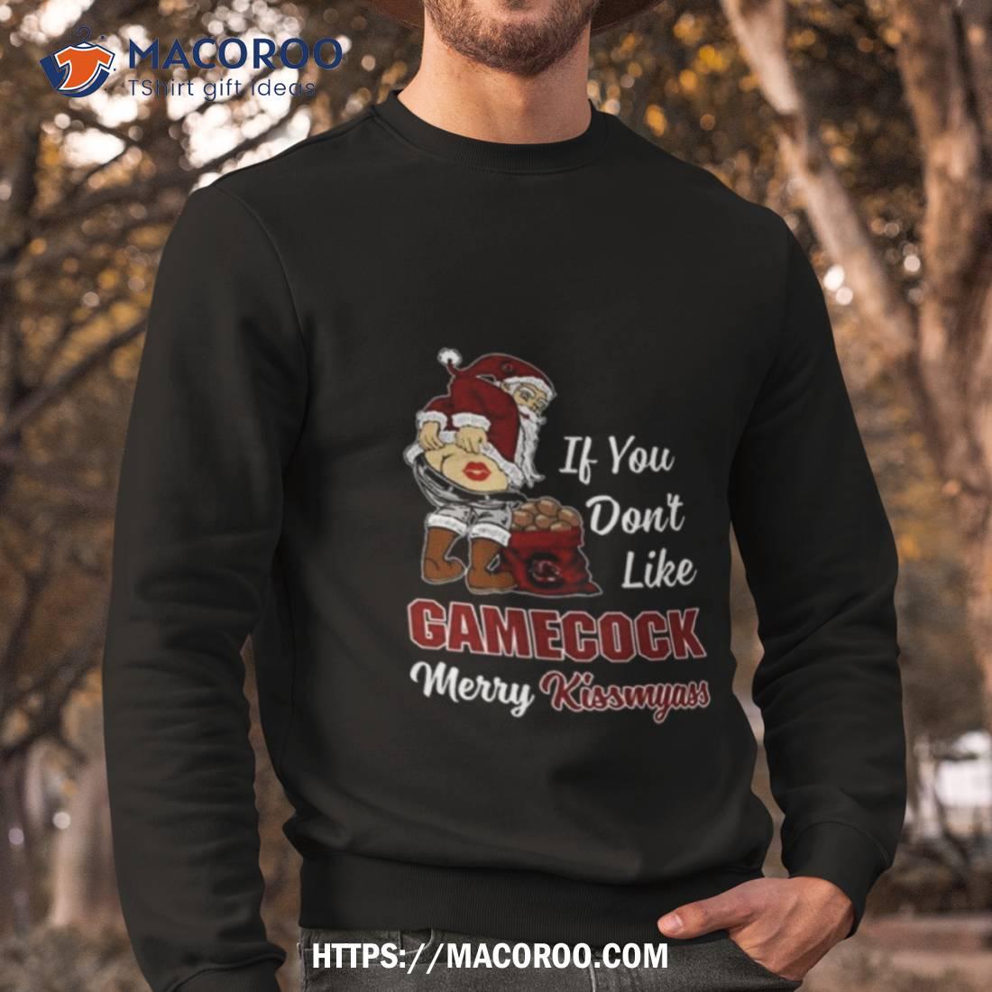 Santa Claus If You Don’t Like South Carolina Gamecocks Merry Kissmyass 2023 Shirt Santa Claus If You Don’t Like South Carolina Gamecocks Merry Kissmyass 2023 Shirt