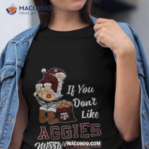 Santa Claus If You Don’t Like Texas A&m Aggies Merry Kissmyass 2023 Shirt