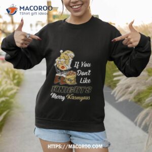 santa claus if you don t like ucf knights merry kissmyass 2023 shirt sweatshirt