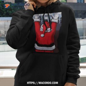 Santa Claus Is Hanging To Town Shirt